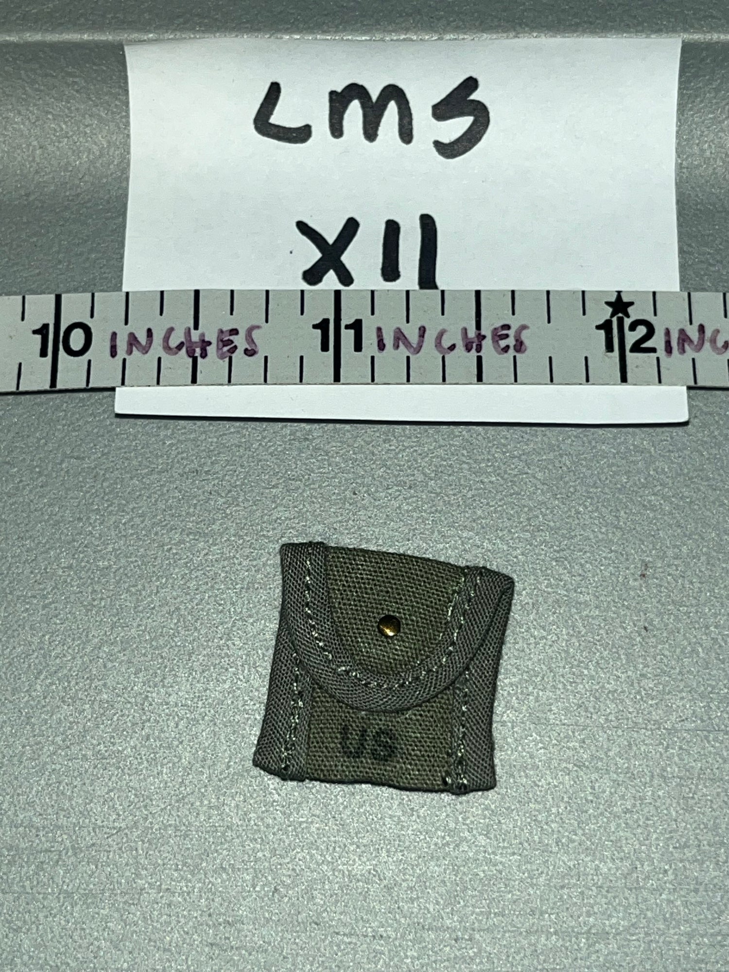 1/6 Scale Vietnam US Marine Compass Pouch - USMC Hue  - QORange