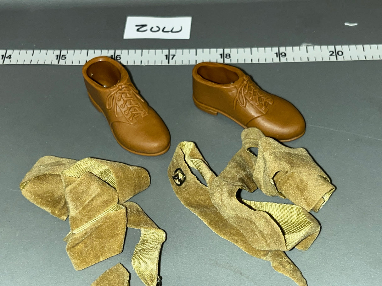 1/6 Scale World War One US Boots and Gaiters