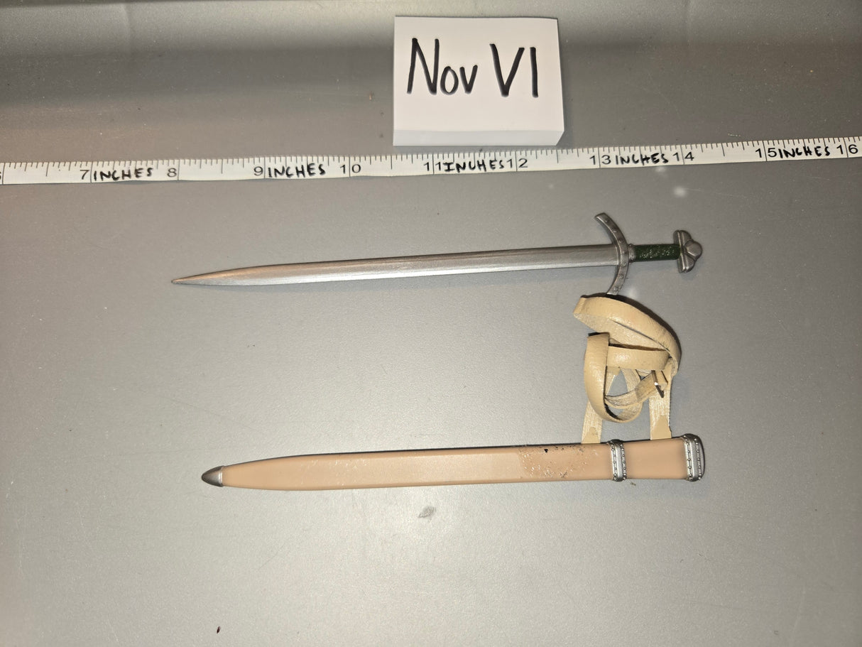 1:6 Scale Medieval Knight Sword
