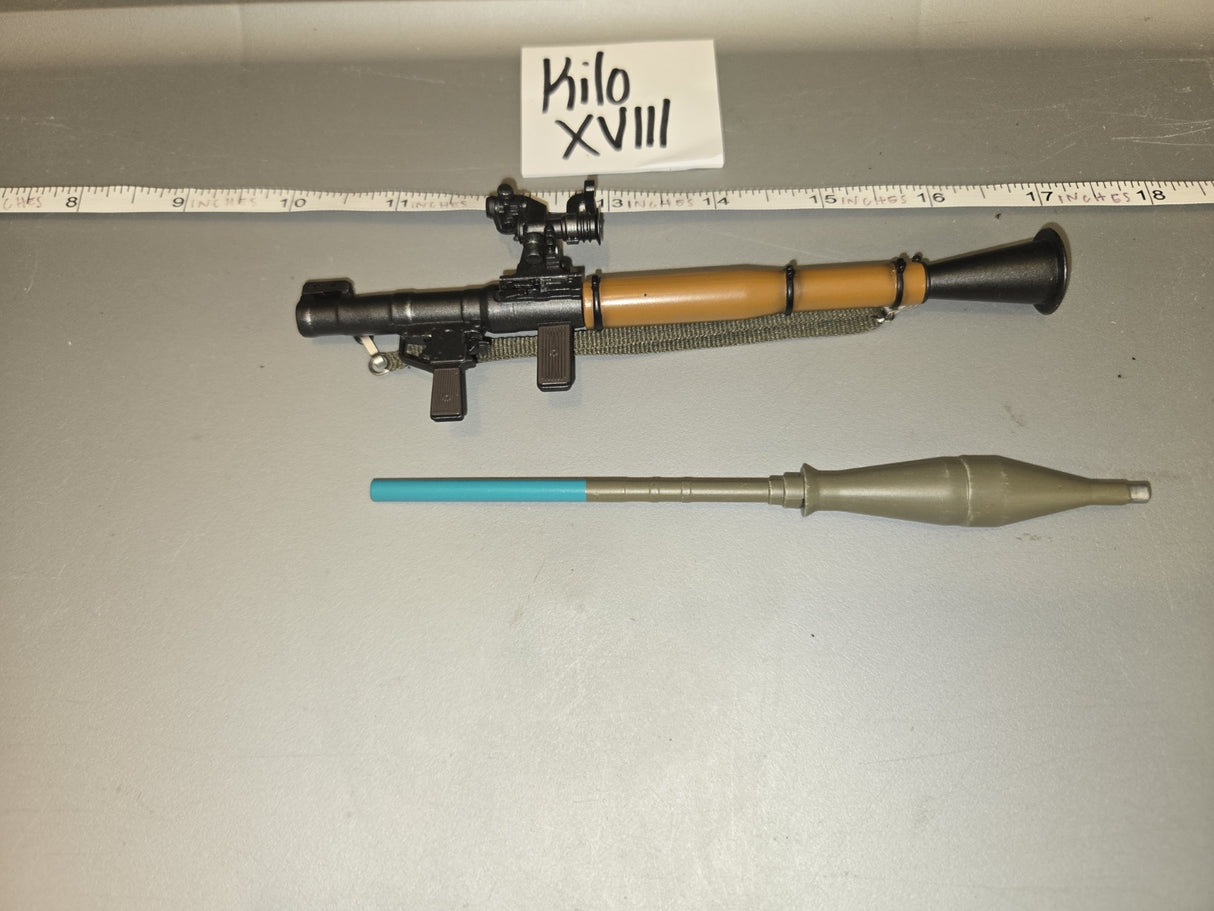 1/6 Scale RPG-7 Rocket Propelled Grenade Launcher with PG-7 Warhead Round - Kilo XVIII