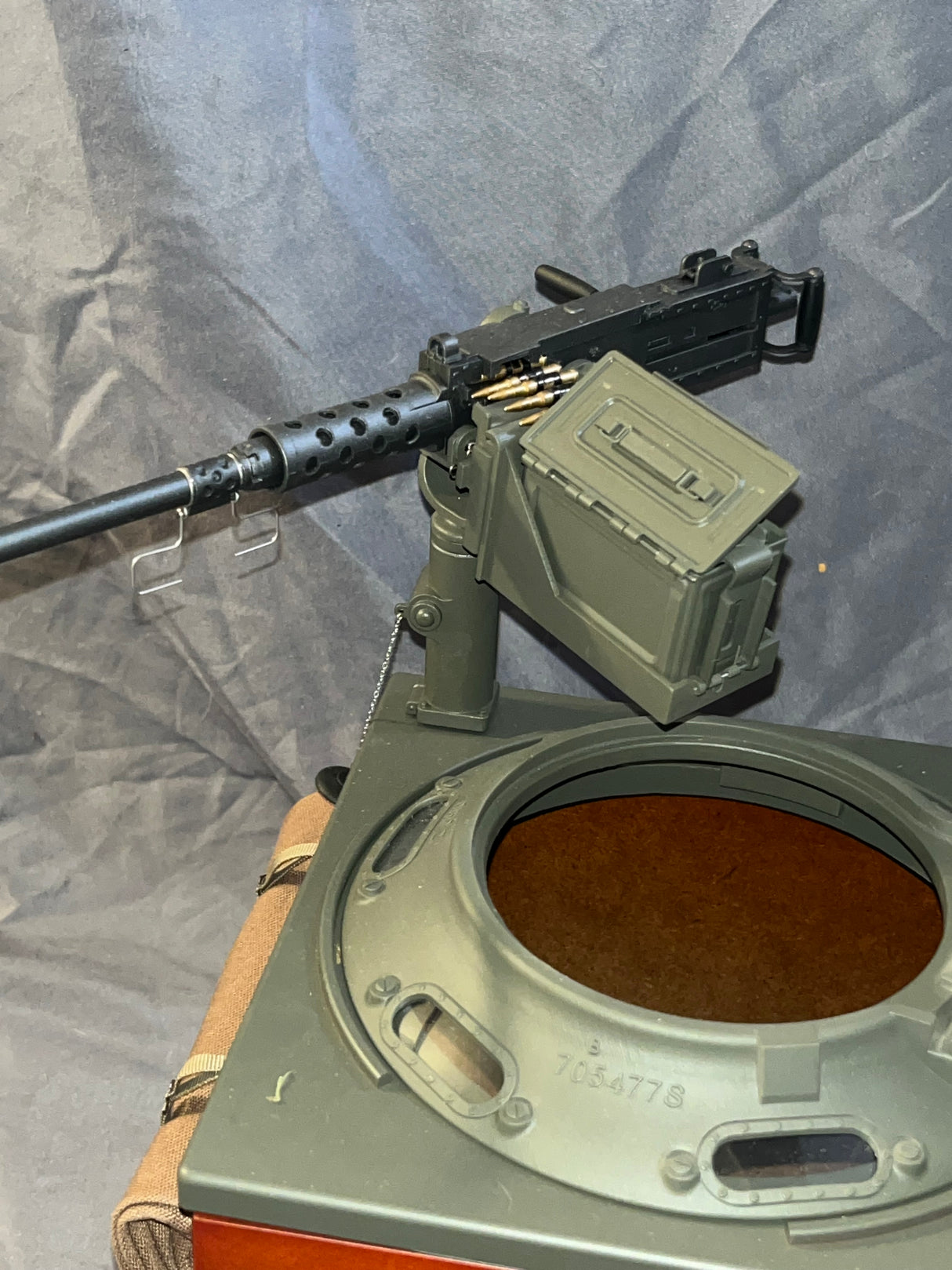 1/6 Scale WWII US Sherman Tank Figure Stand - Fury 2nd Armored Facepool