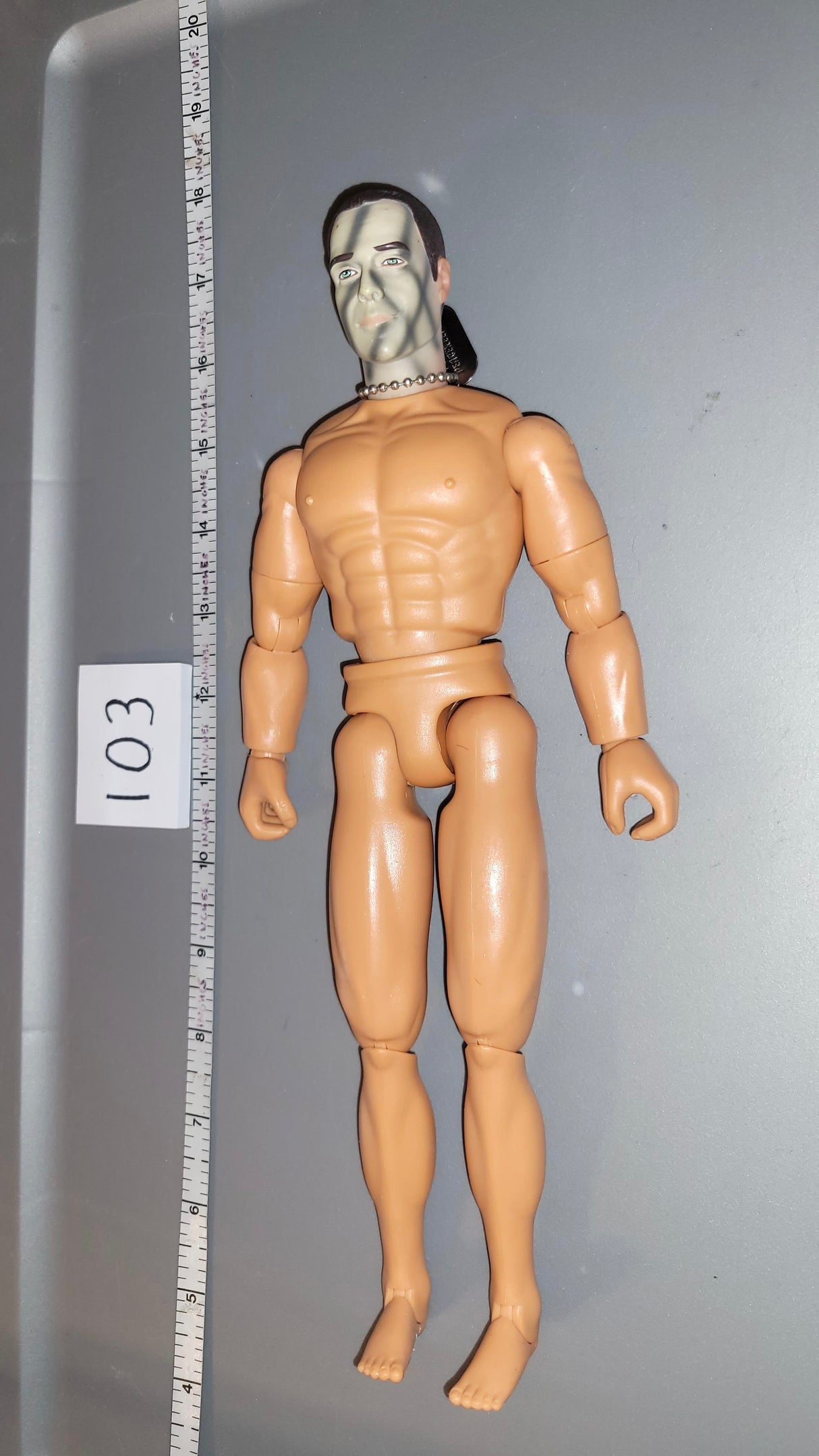 1/6 Scale Nude Power Team Figure