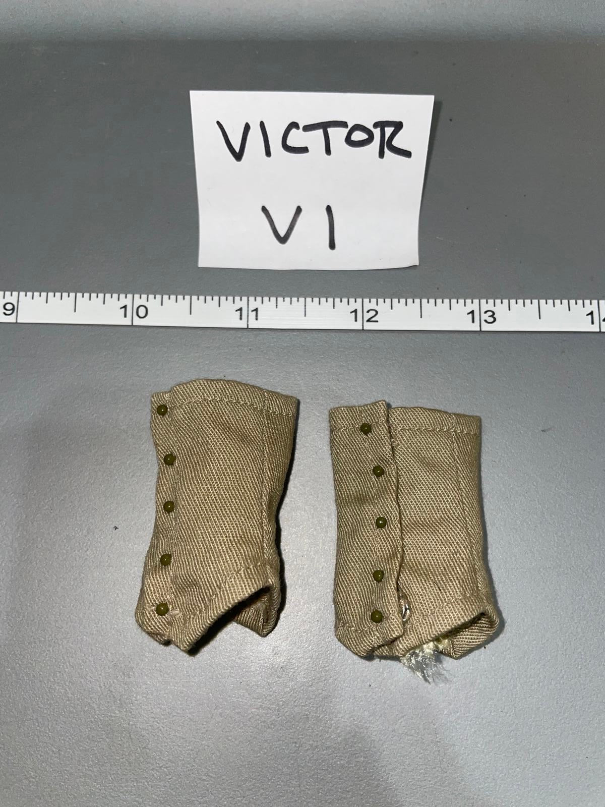 1/6 Scale Revolutionary War Napoleonic Gaiters / Leggings