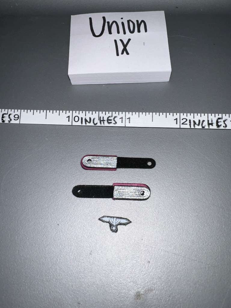 1/6 Scale WWII German Shoulder Board Insignia