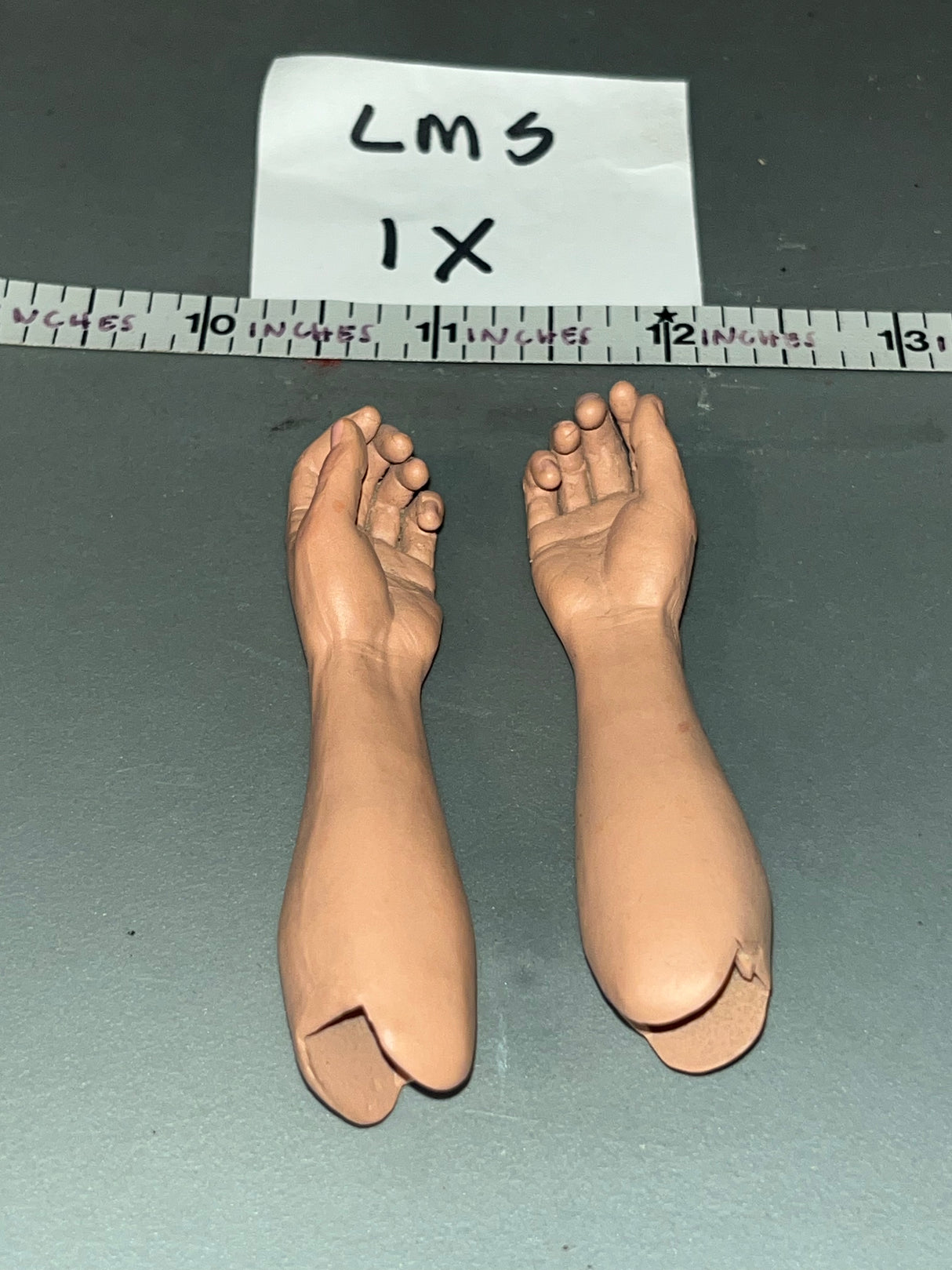 1/6 Scale WWII US Nude Figure Bare Arms / Hand Set - UJINDOU USMC