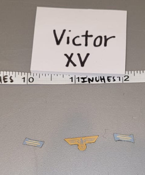 1/6 Scale WWII German Insignia Lot
