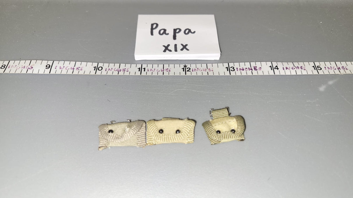 1/6 Scale WWII US Pouch Lot
