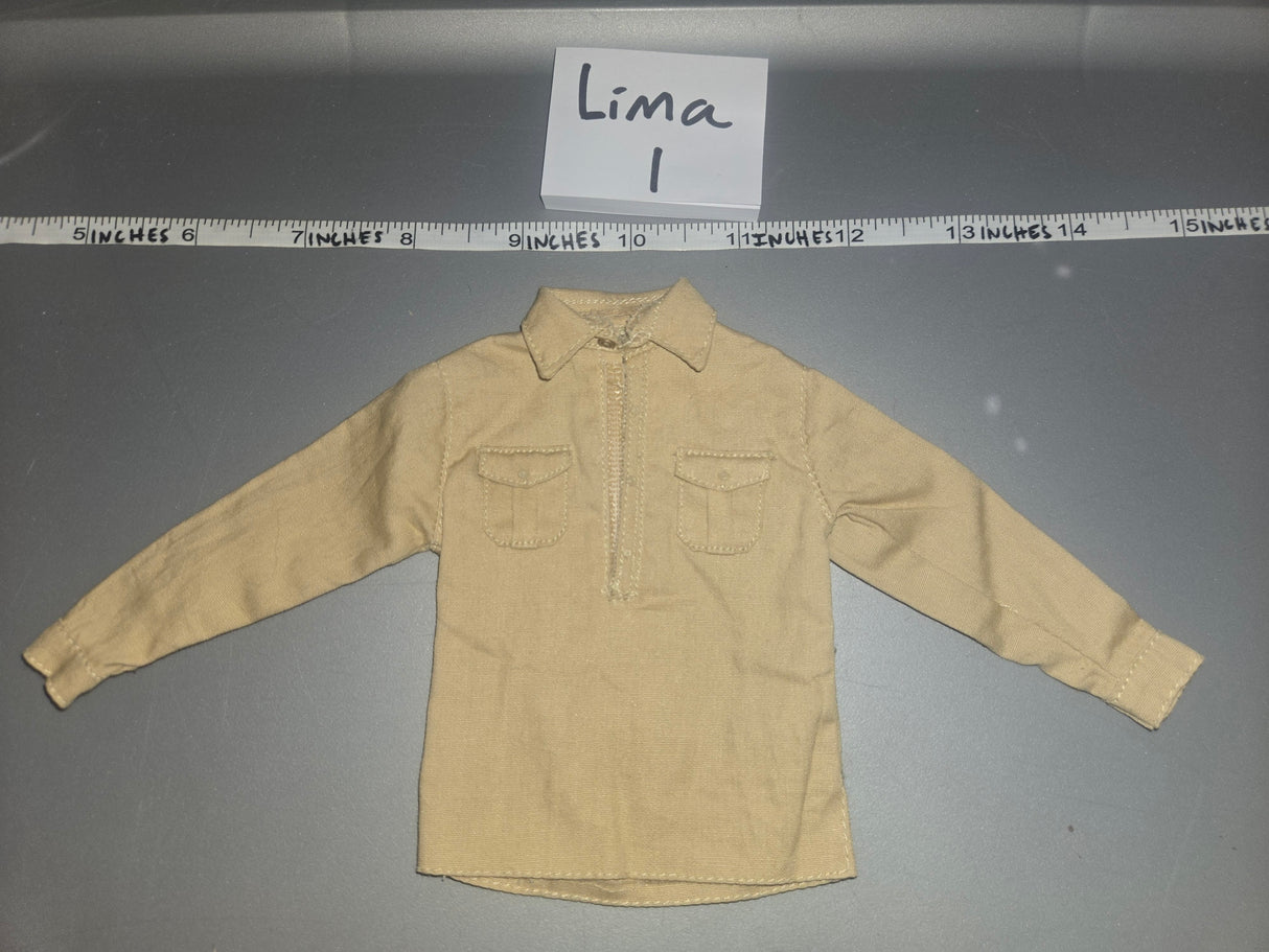 1/6 WWII German Tropical Work Shirt
