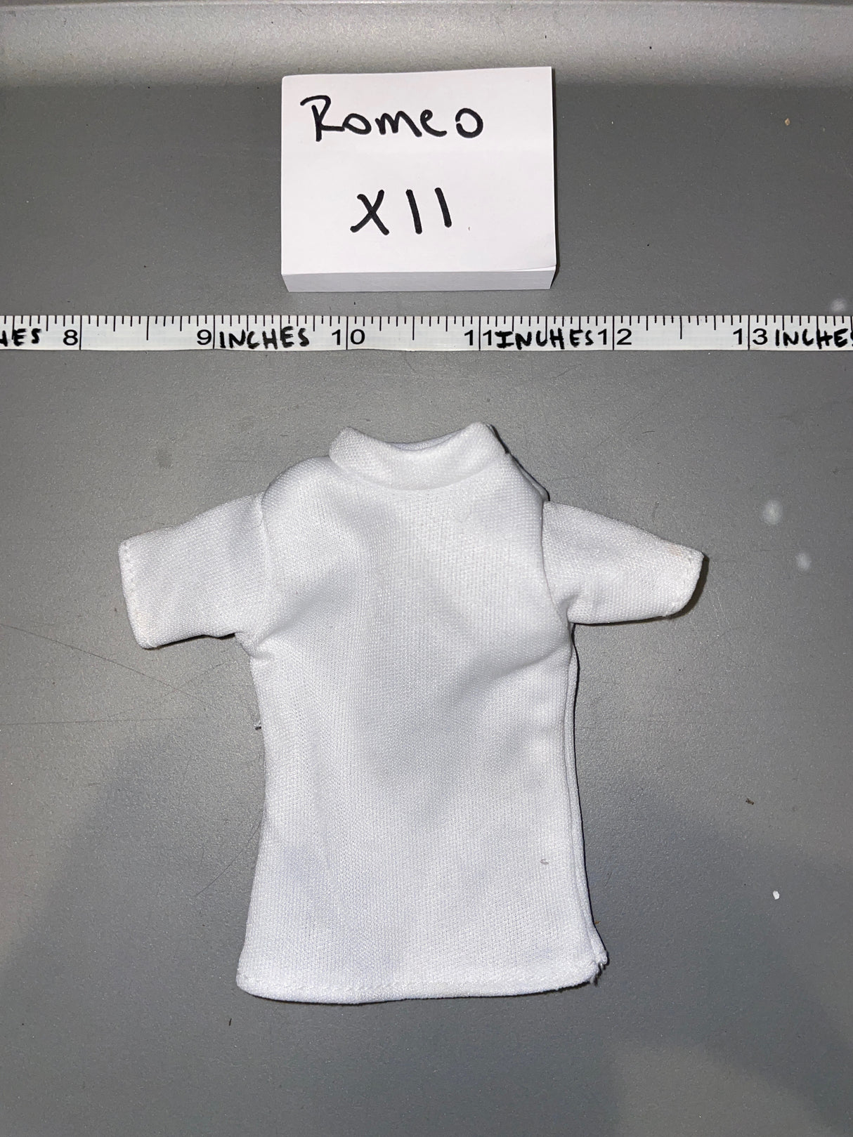 1:6 Scale Modern Era White Shirt