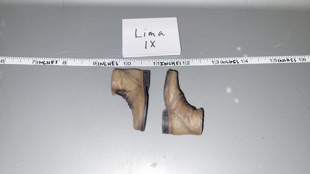 1/6 Scale WWII US Marine Boondocker Boots