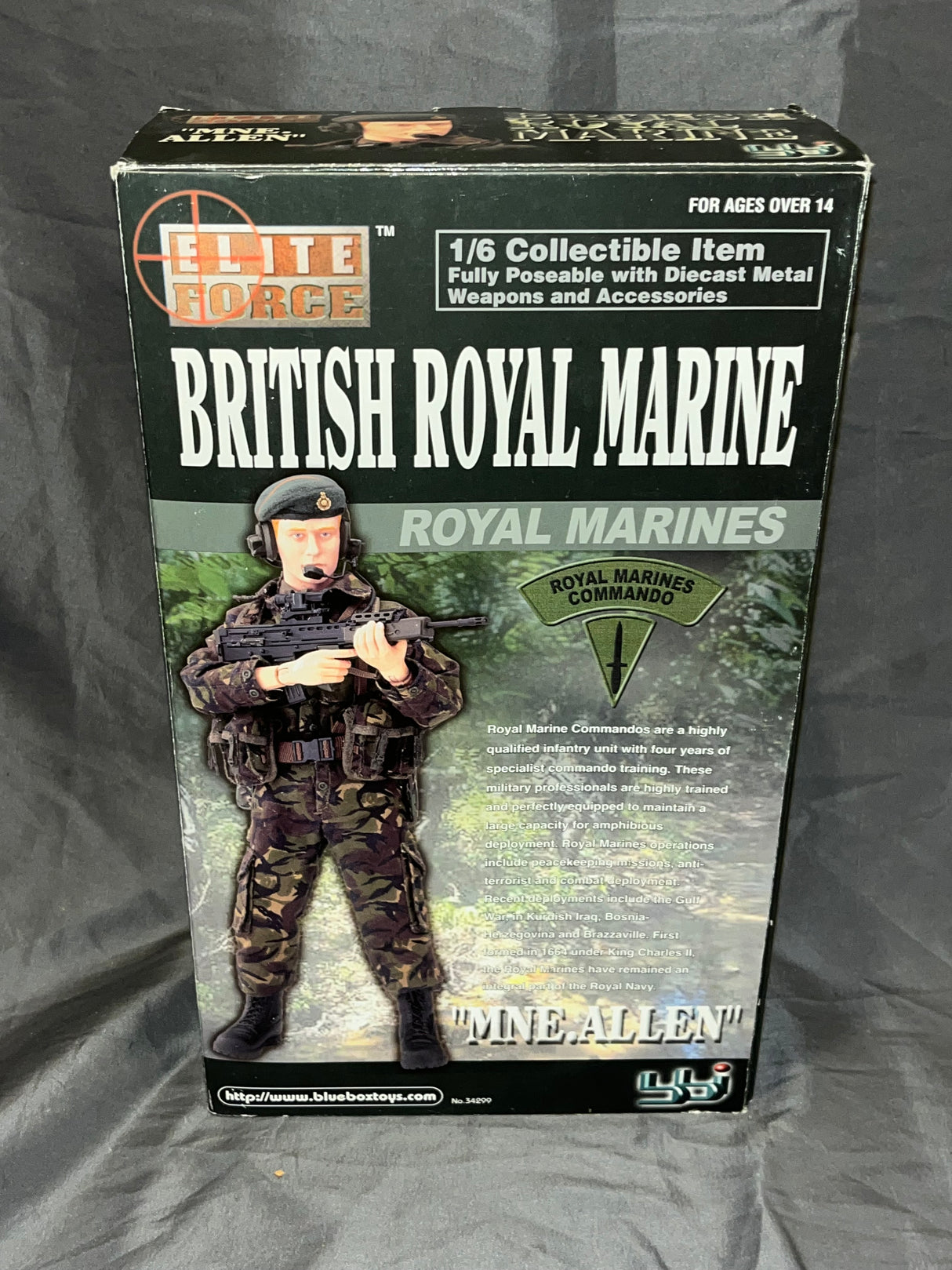 1/6 Scale Elite Force Modern British Royal Marine Allen - NIB BBI