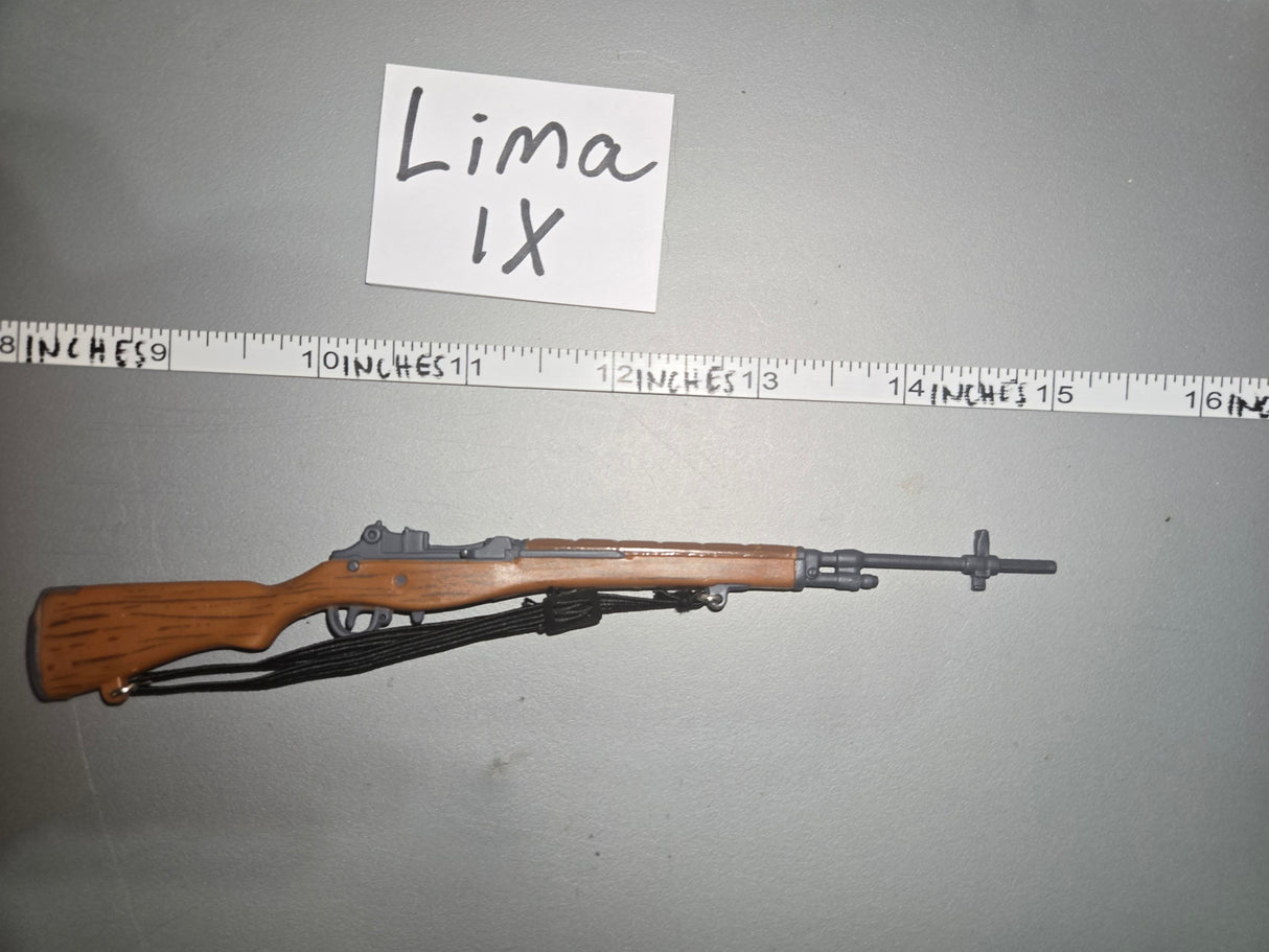 1/6 Scale Modern M-14 Dress Uniform Rifle - Closes Magazine