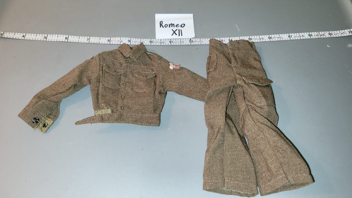 1:6 Scale WWII British Uniform