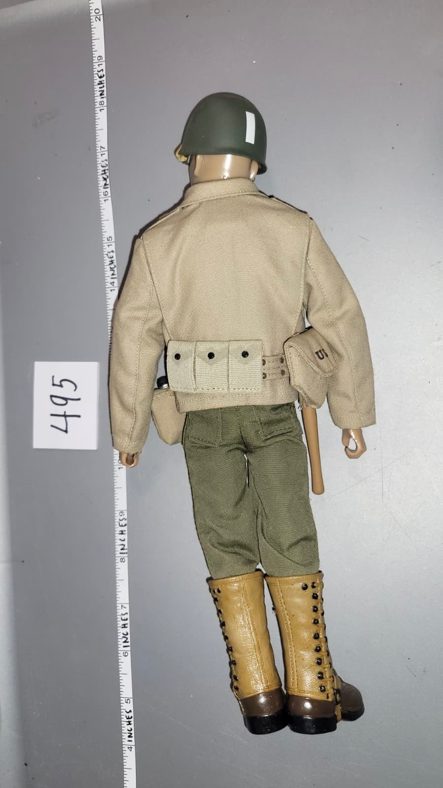 1:6 Scale WWII US Infantry Officer Dressed Figure