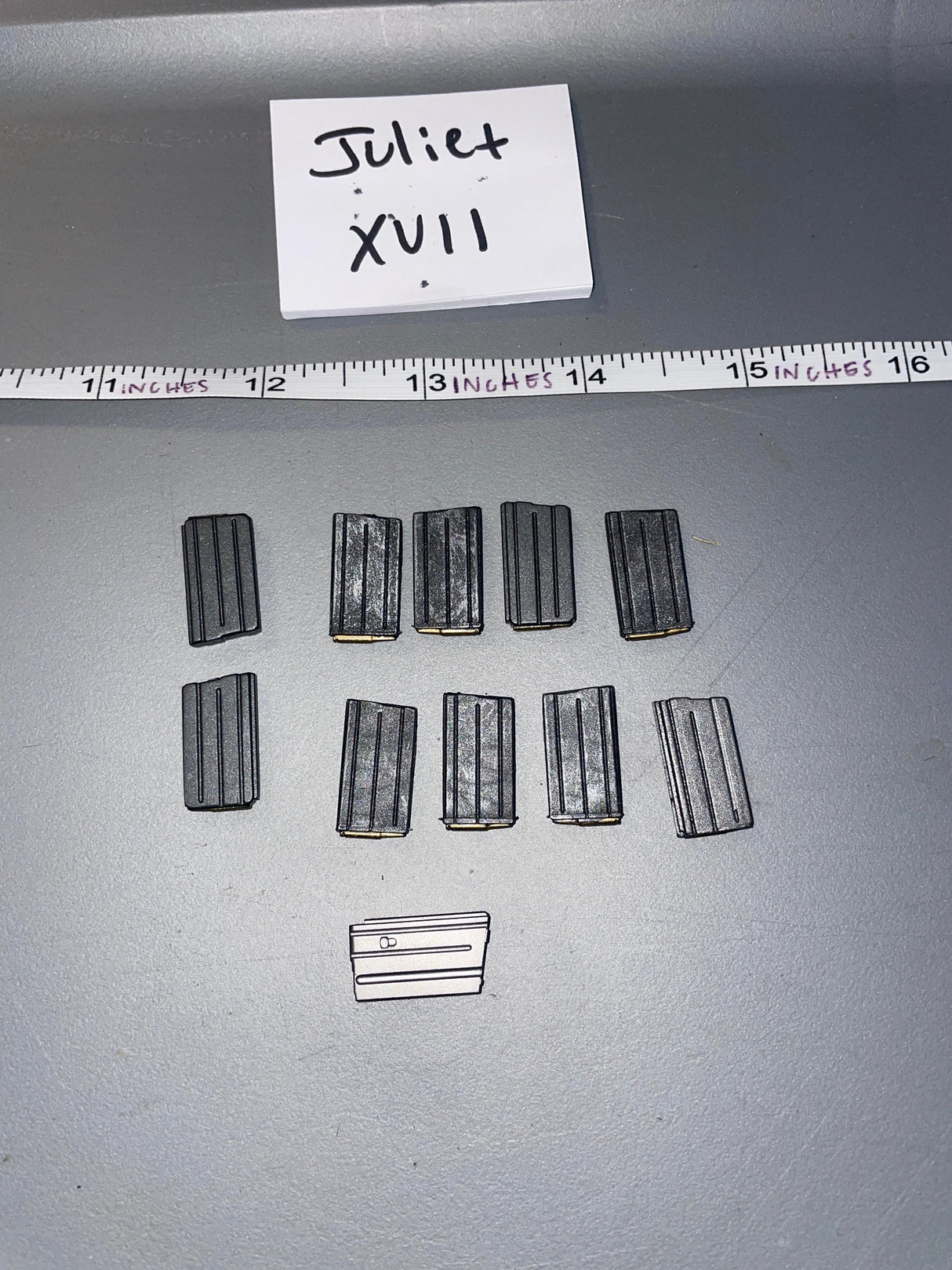 1/6 Scale Vietnam M-16 Magazine Lot
