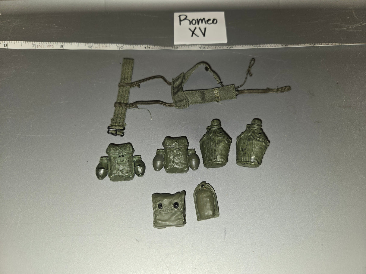 1/6 Scale Vietnam Era US Web Gear Lot