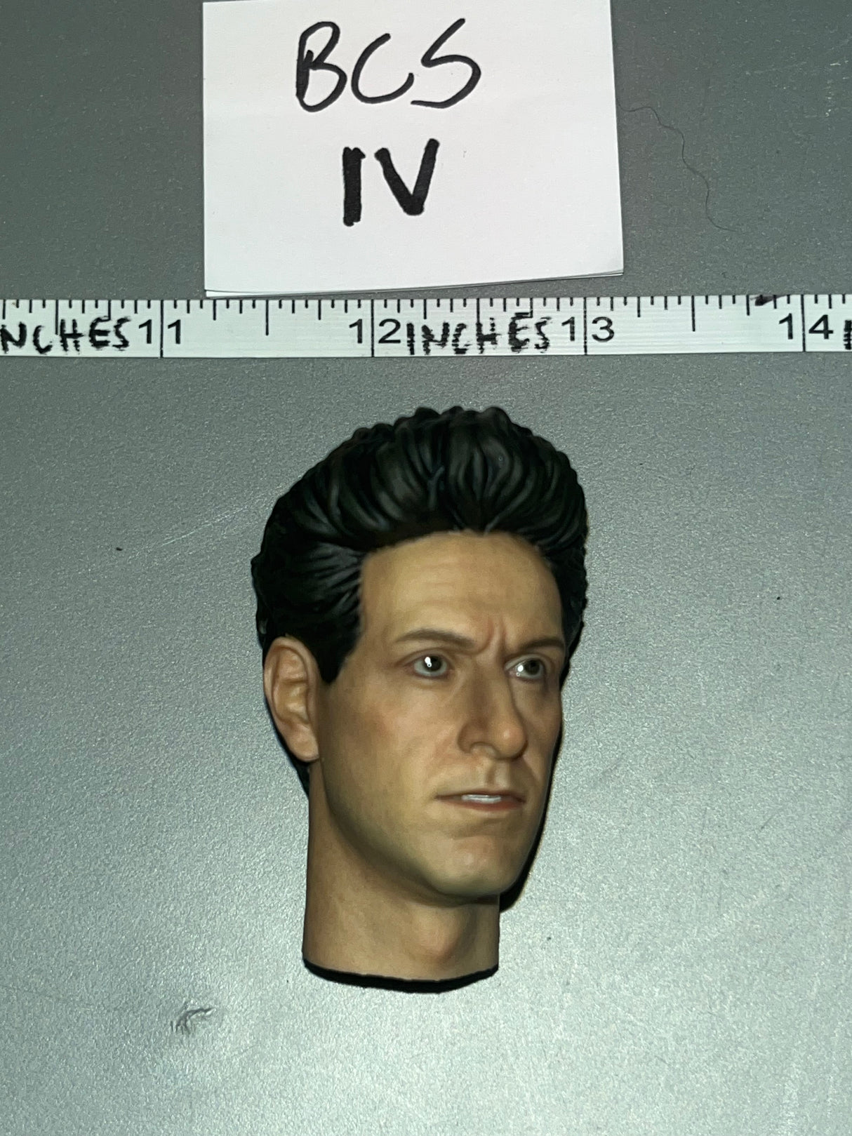 1/6 Scale Egon Spangler Head Sculpt - Science Fiction Ghostbsuters Ghost Hunting Squad - Present Toys