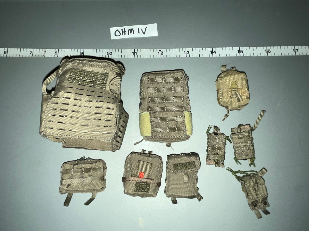 1/6 Scale Modern Body Armor Lot - BFE+ Counter Terrorism - Kings Toys