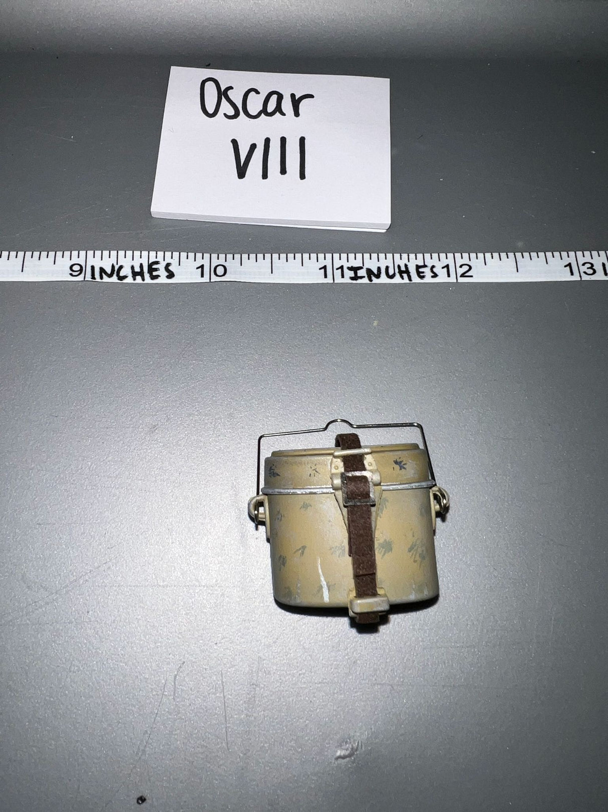 1/6 Scale WWII German Mess Kit - Afrika Korps