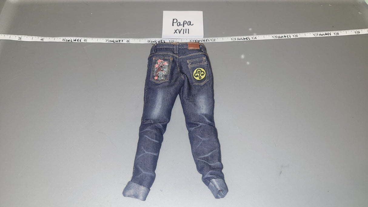 1/6 Scale Modern Blue Jeans - DAM Gangster Kingdom
