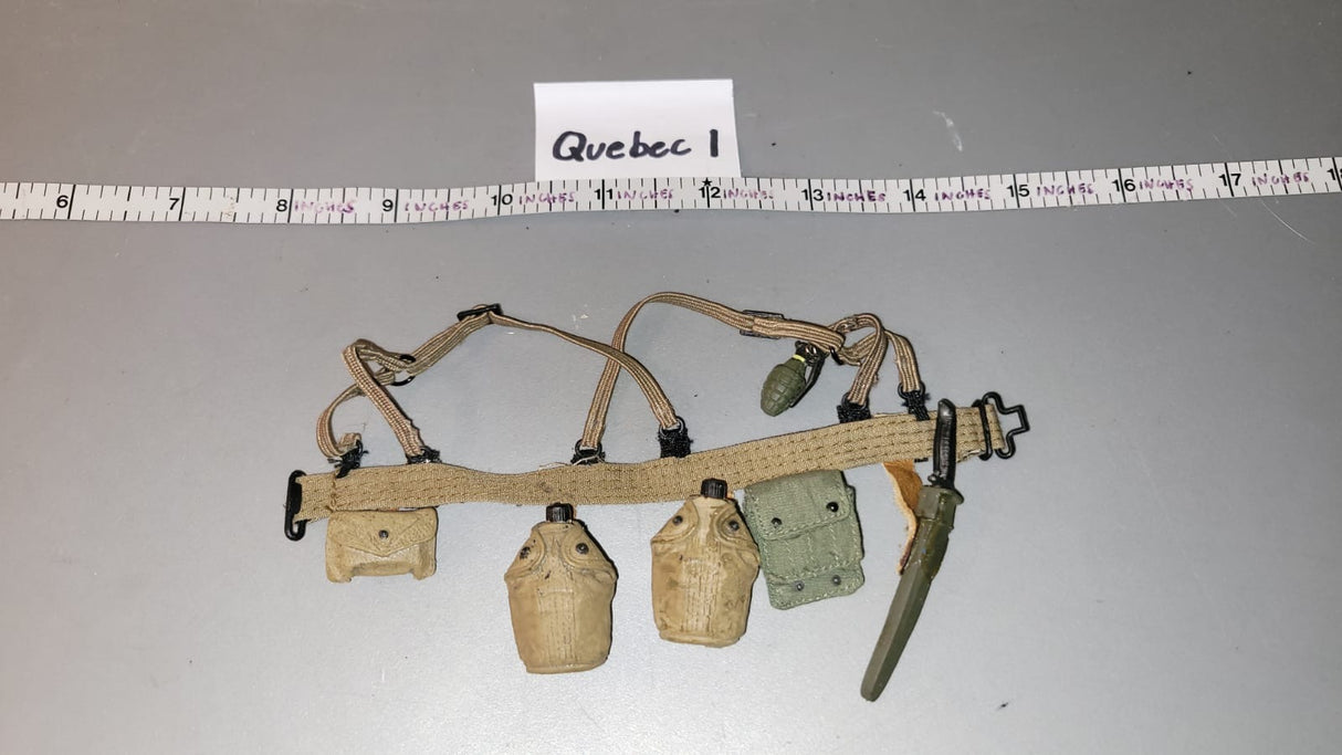 1/6 Scale WWII USMC Marine Web Gear -