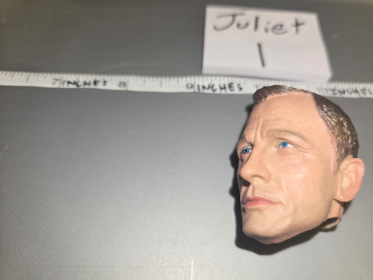 1/6 Scale Modern James Bond Head Sculpt