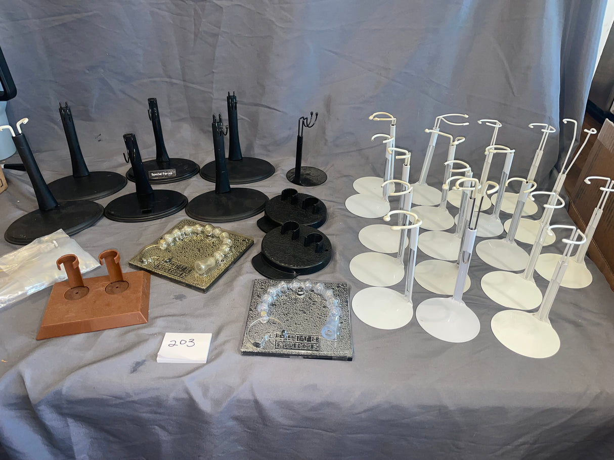 1/6 Scale Figure Stand Lot