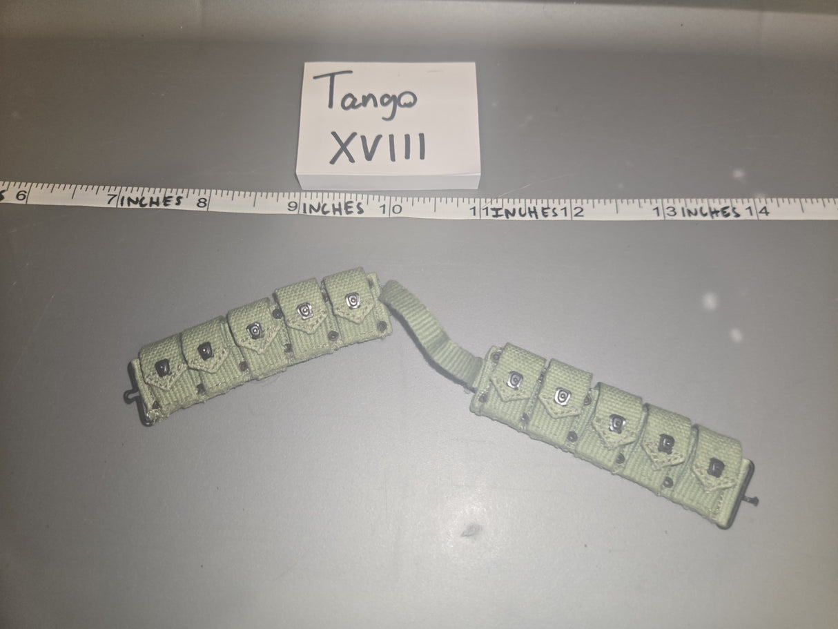 1:6 Scale WWII US M1 Web Belt Lot