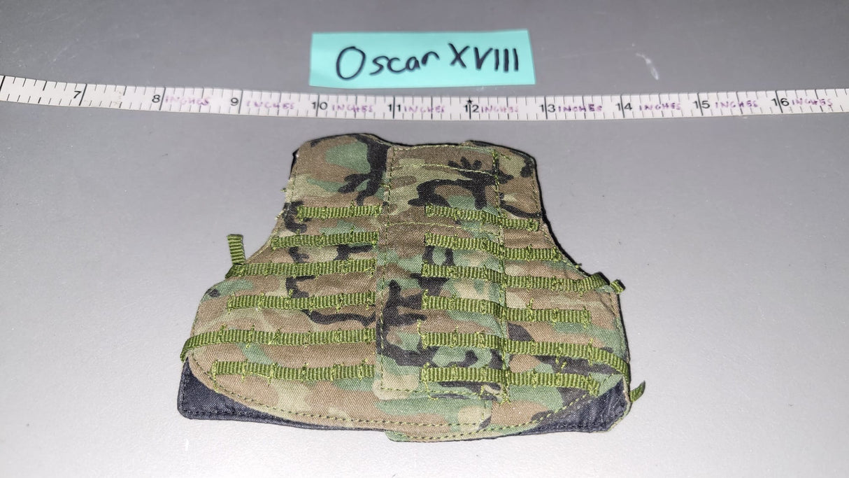 1/6 Scale Modern Era Woodland Body Armor