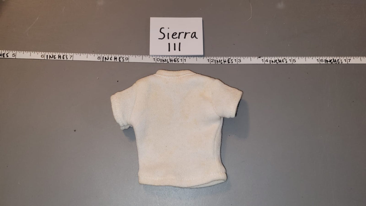 1:6 Scale Modern Era White T Shirt