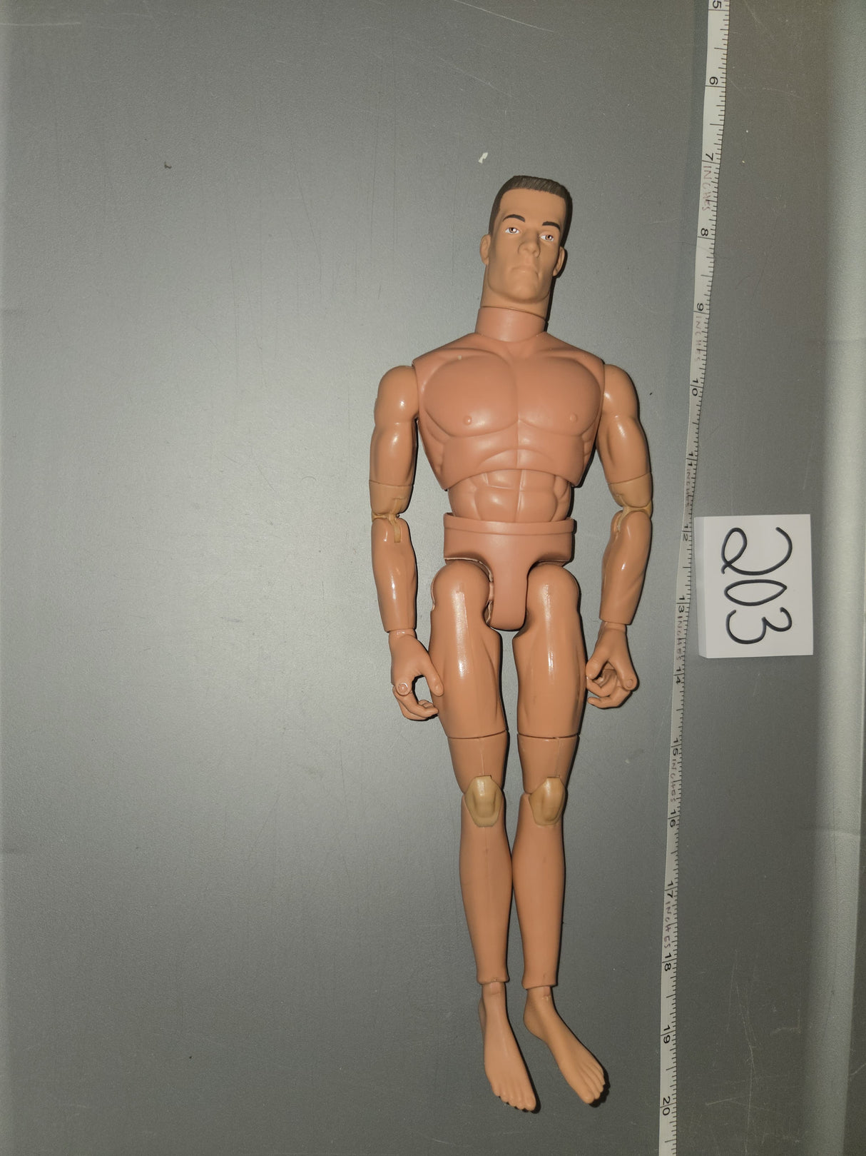 1/6 Scale Nude GI Joe Super Articulated Figure