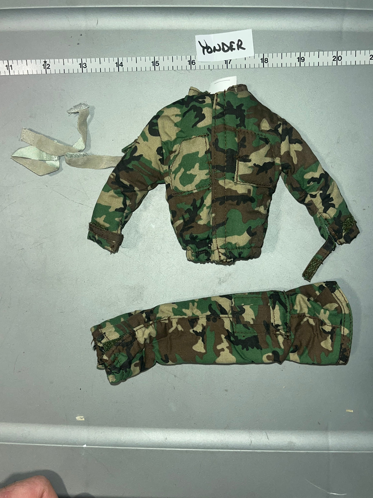 1/6 Scale Modern Era Woodland MOPP Chemical Suit Uniform