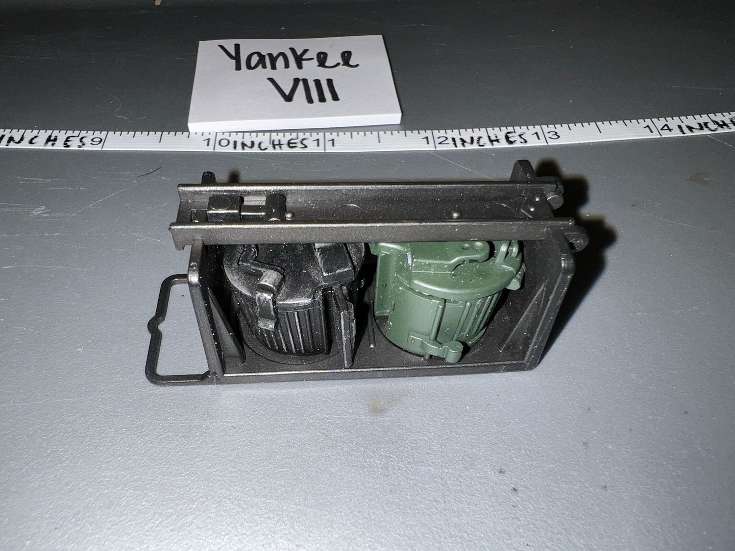 1/6 Scale WWII German Machine Gun Ammunition Snail Drums and Carrier