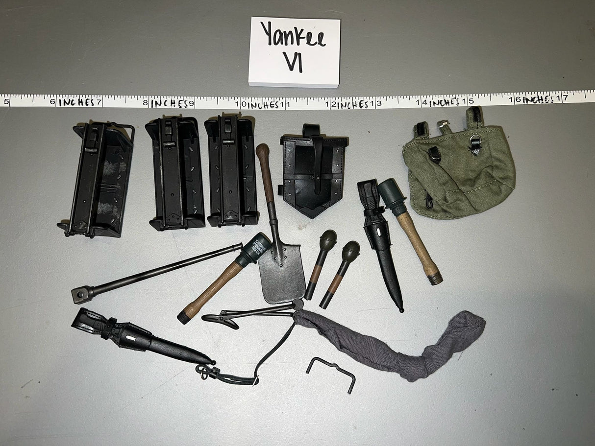 1/6 Scale WWII German Field Gear Lot