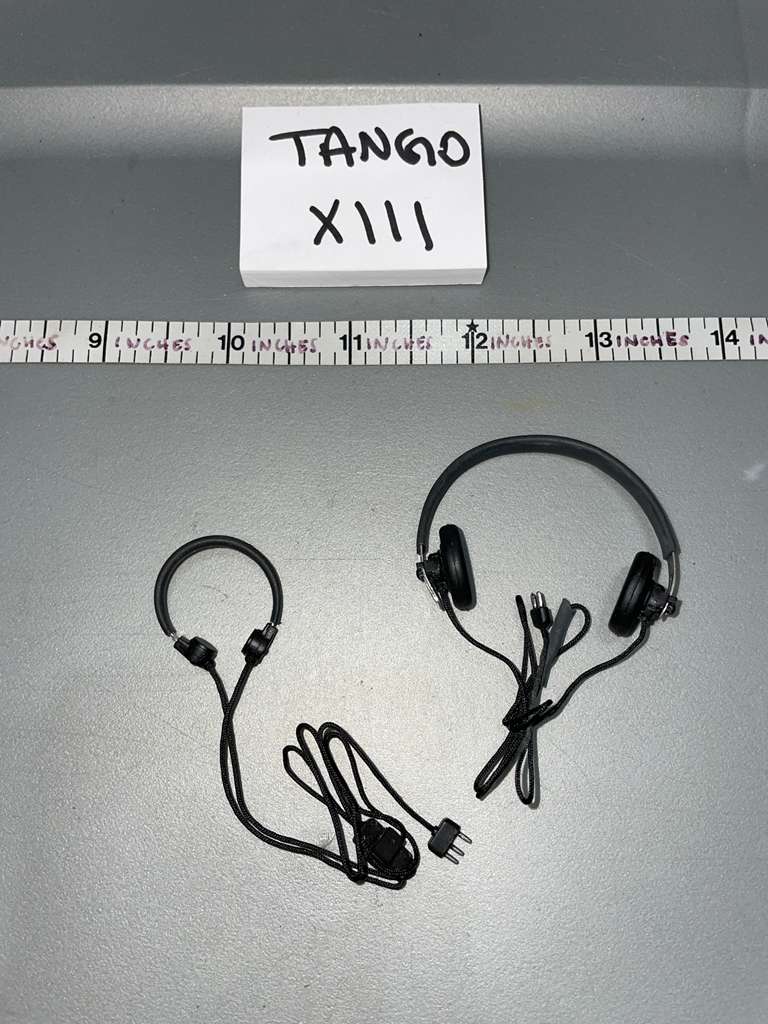 1/6 Scale WWII German Tanker Headphones