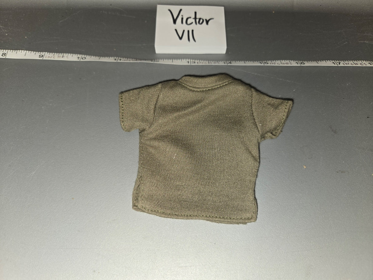 1/6 Scale WWII US Olive Drab T-Shirt - Victor VII