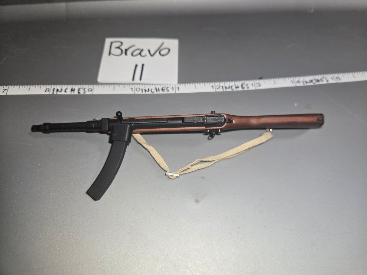 1/6 Scale WWII Japanese Submachine Gun - Wood Metal
