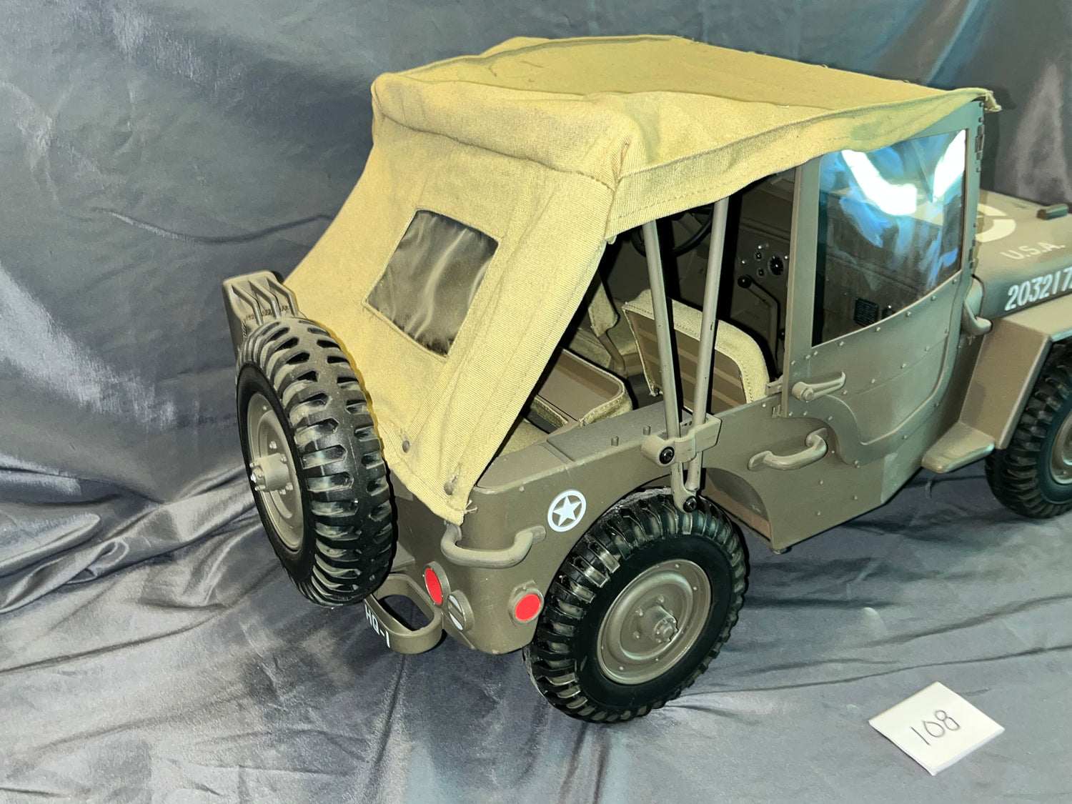 1/6 Scale WWII US Jeep - Ultimate Soldier - Weathered