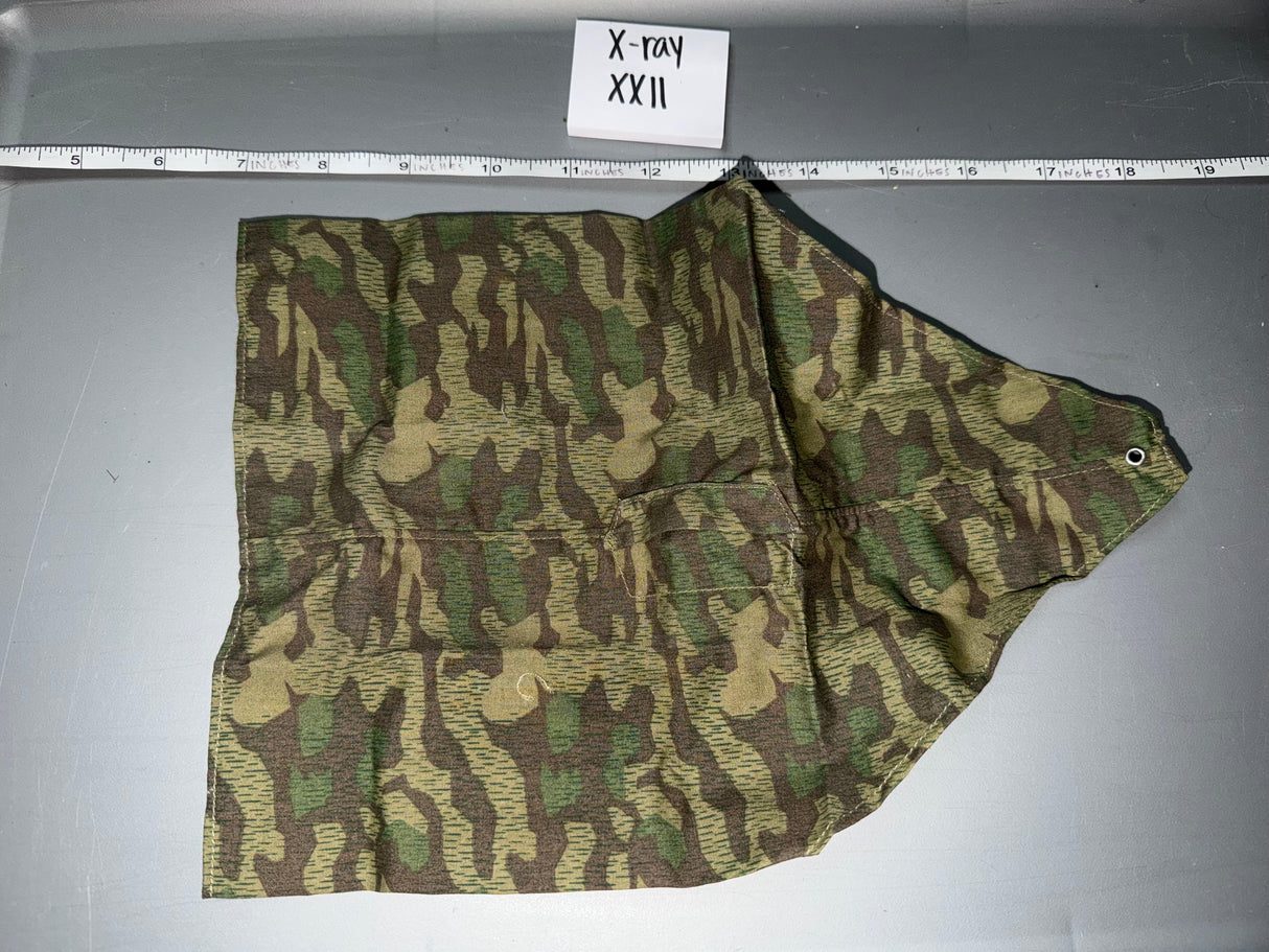 1/6 WWII German Splinter Zelt - Zeltbahn Poncho