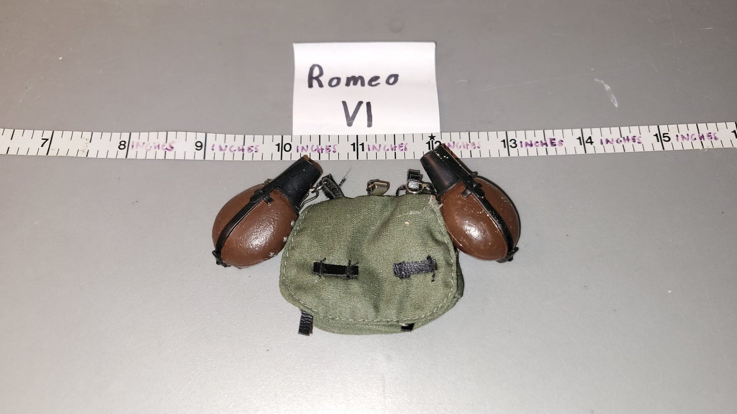1/6 Scale WWII German Gebirgsjager Bread Bag
