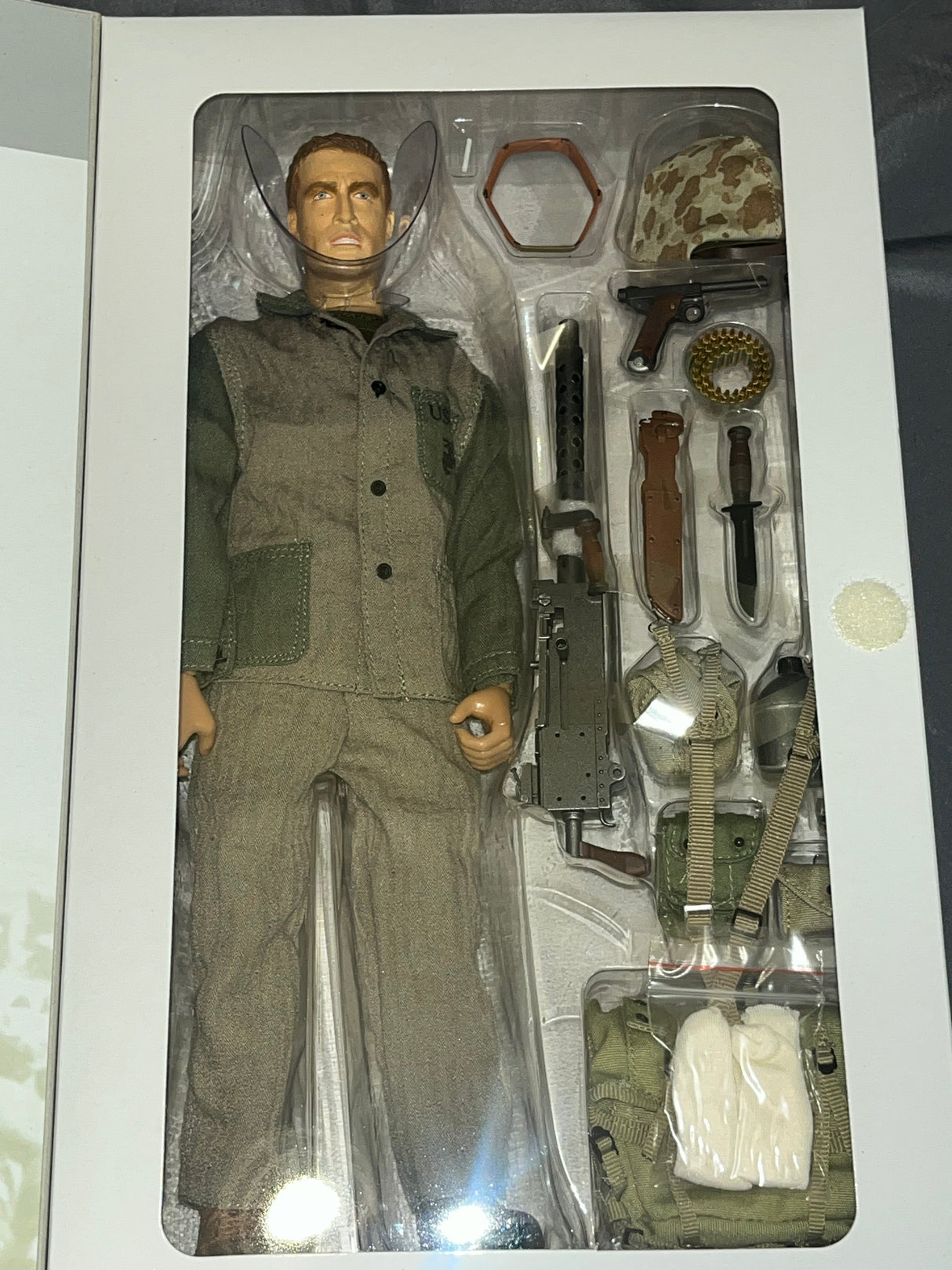 1/6 Scale WWII US Marine Machine Gunner Tim Wright - NIB Dragon
