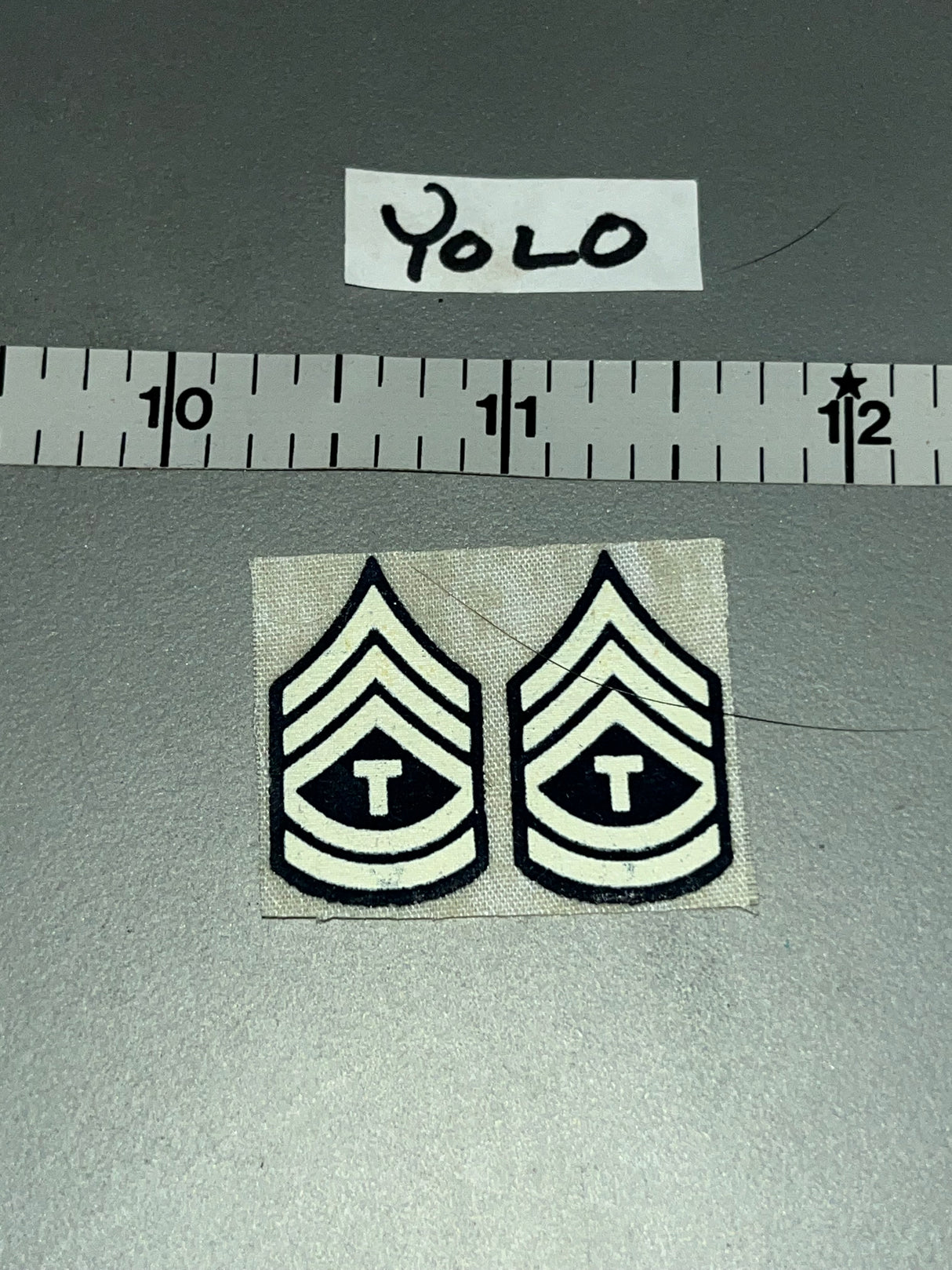 1/6 Scale WWII US  Rank Insignia