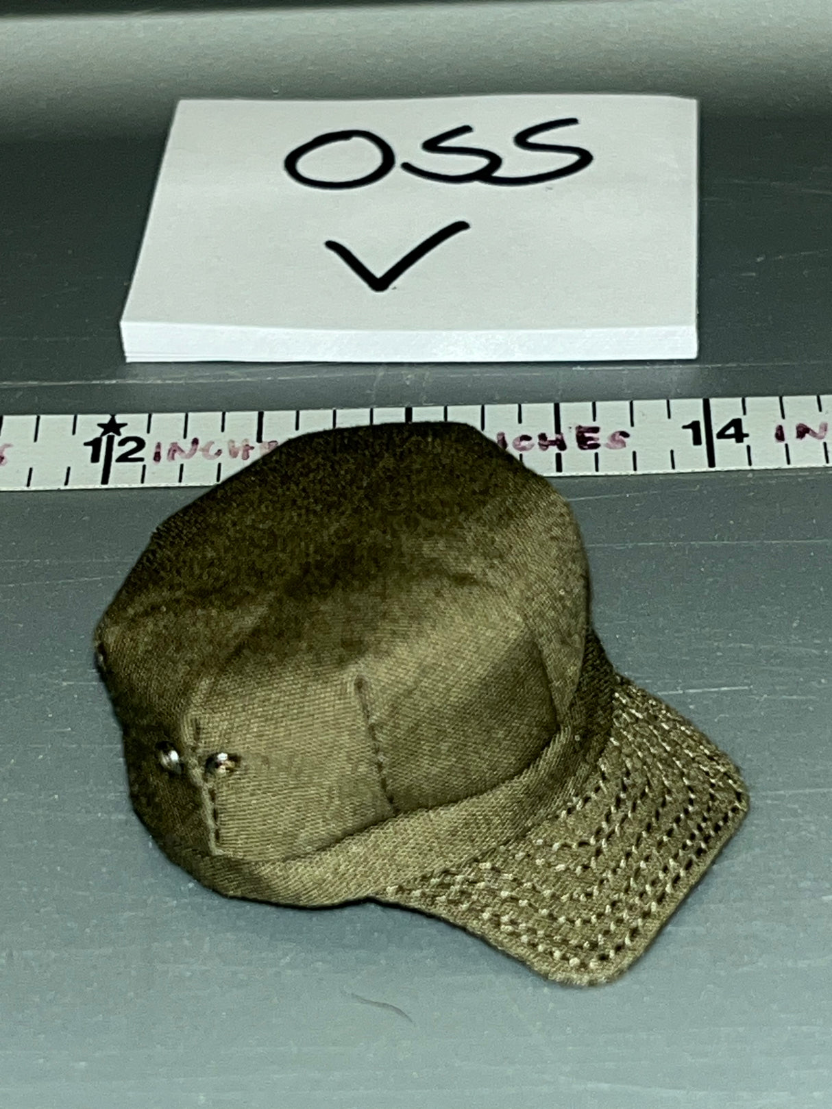 1:6 Scale WWII US Tanker Field Cap - Coon Ass Loader - Facepool