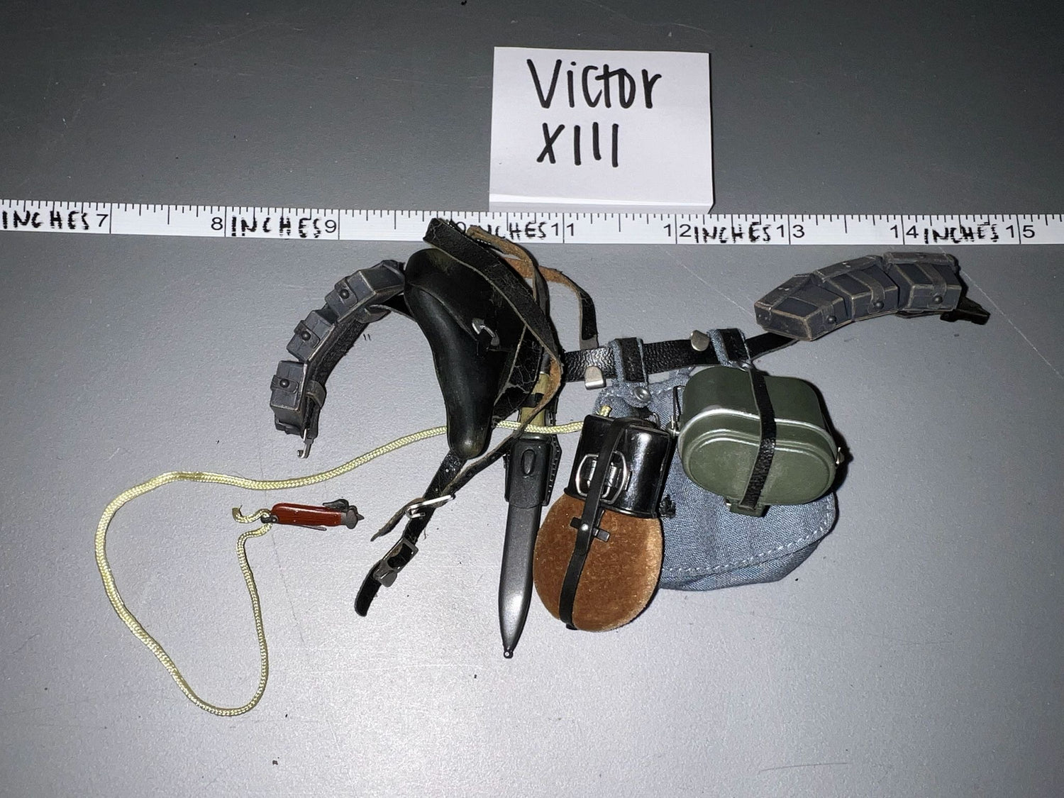 1/6 Scale WWII German Luftwaffe Field Gear Lot