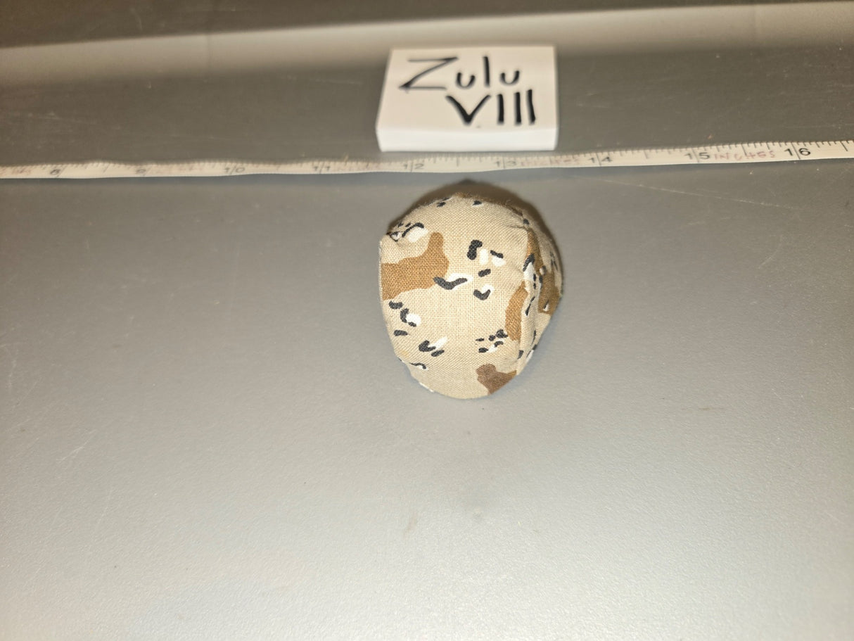 1/6 Scale Modern Era Desert Camouflage Helmet Cover - Zulu VIII