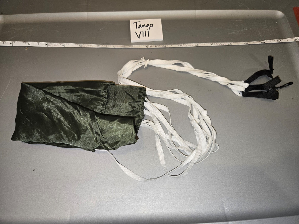 1/6 Scale WWII Parachute Pack with Harness - Tango VIII
