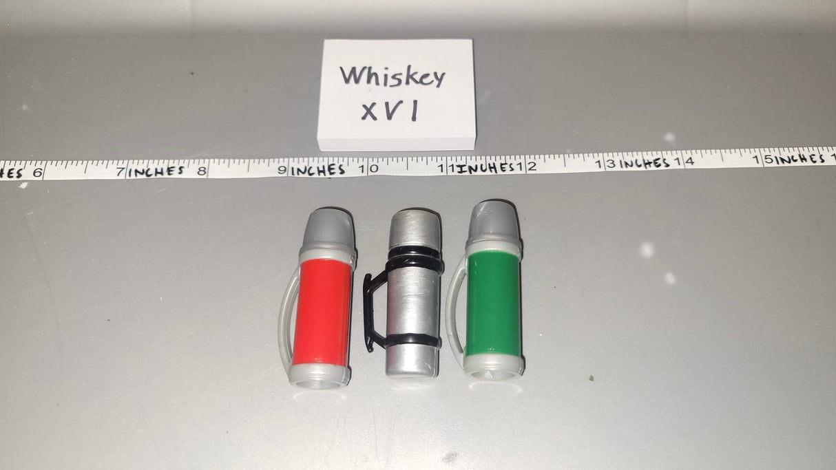 1/6 Scale Modern Era Camping Thermos Lot - Diorama Item