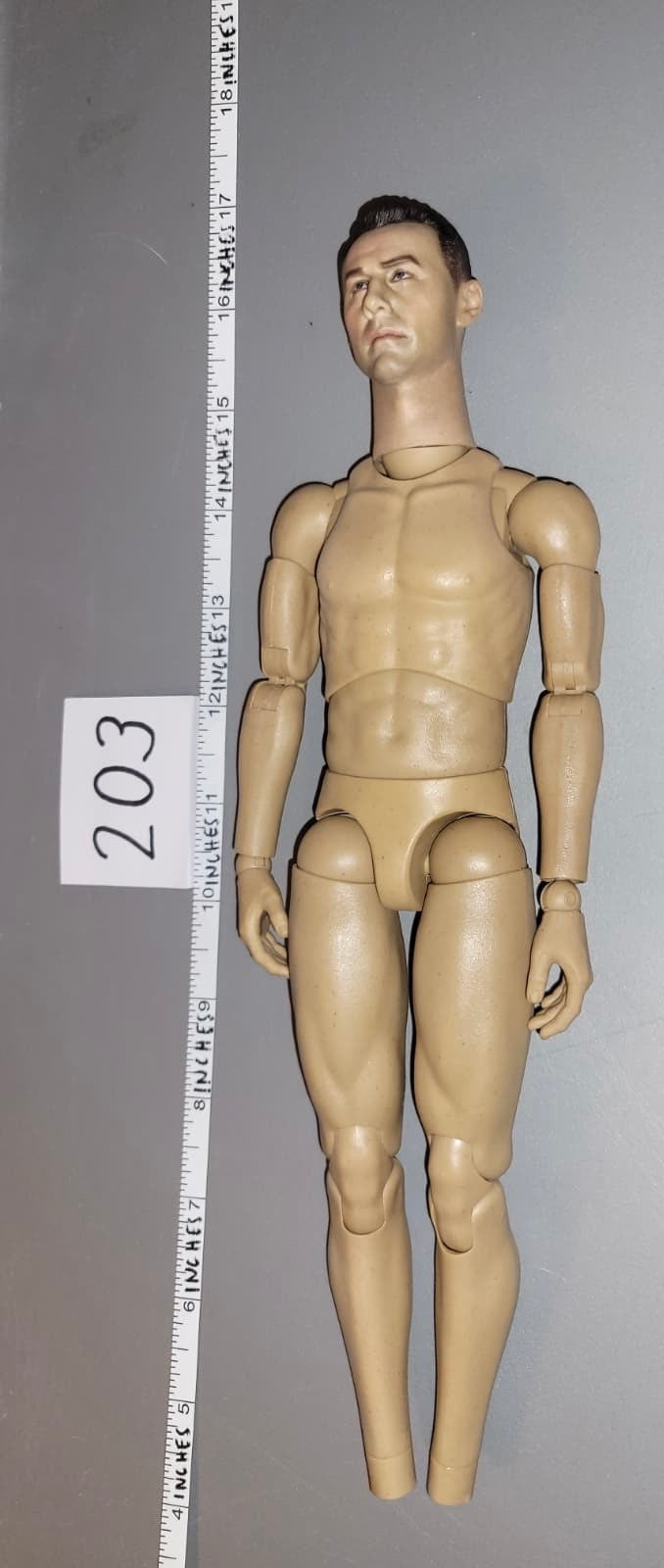 1:6 Scale WWII Finnish Nude Figure - Alert Line