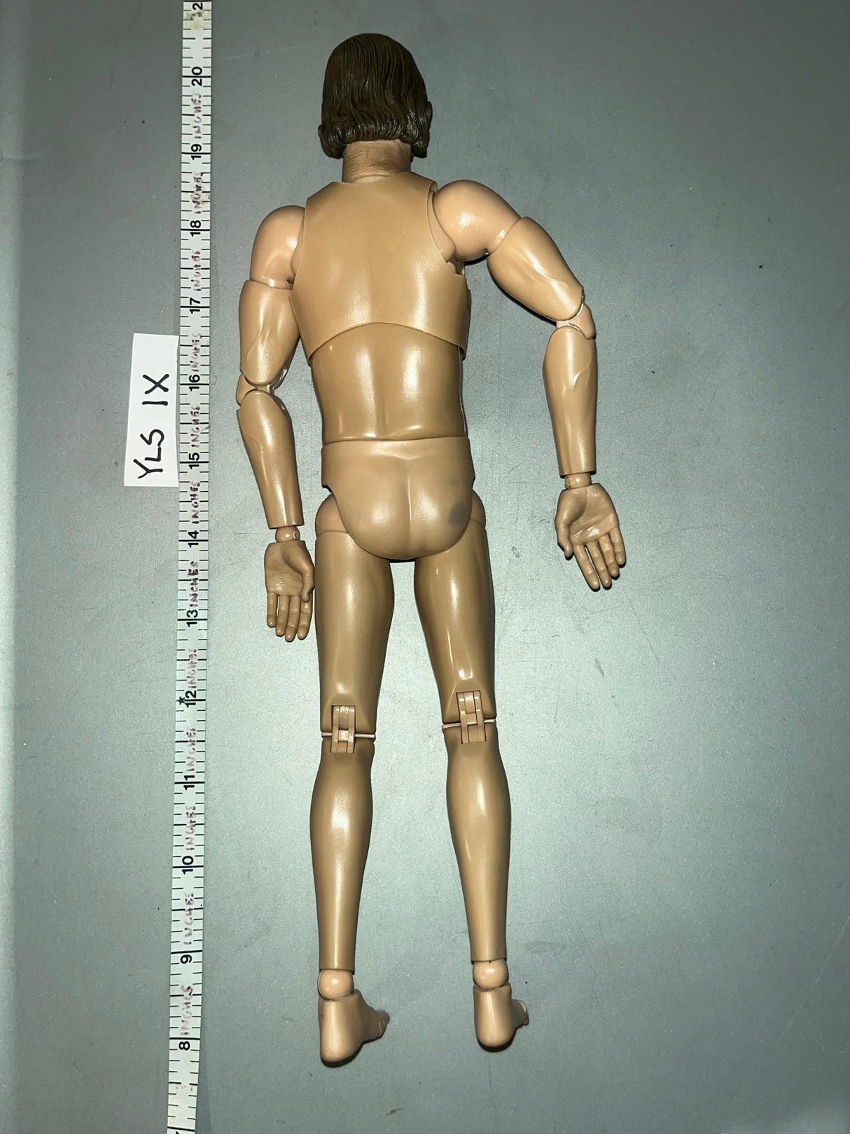 1/6 Scale Civil War Era General Pickett Nude Figure