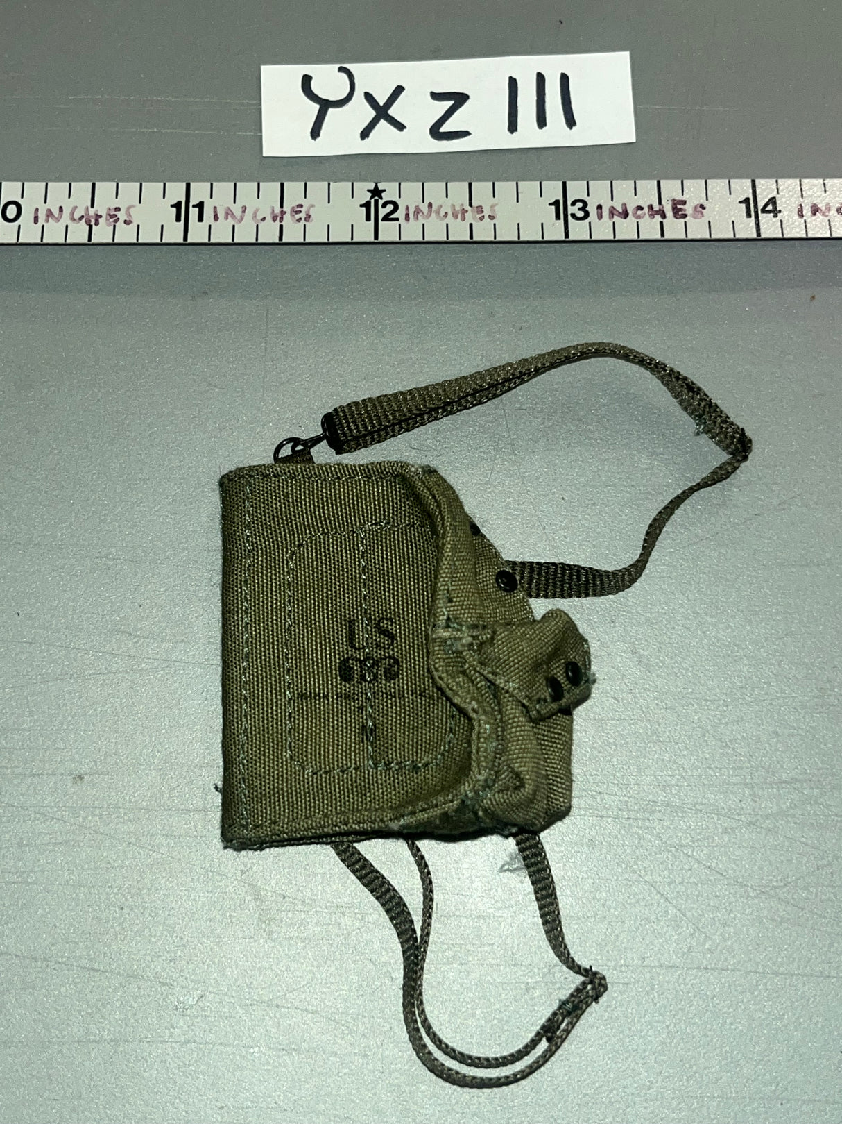 1/6 Scale Vietnam Gas Mask Bag - USMC Recon - Ace Factory Remake